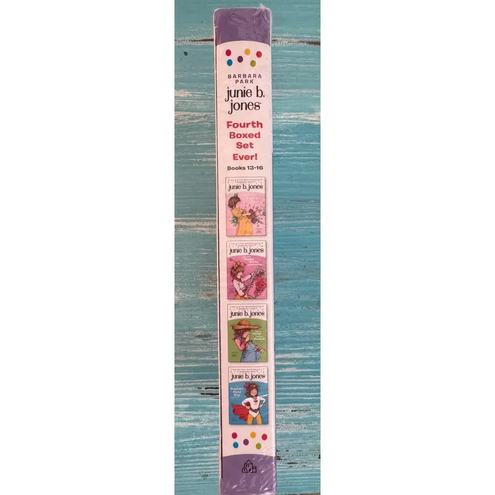Junie B Jones 4th Boxed Set Ever Books 13-16 Brand New Sealed